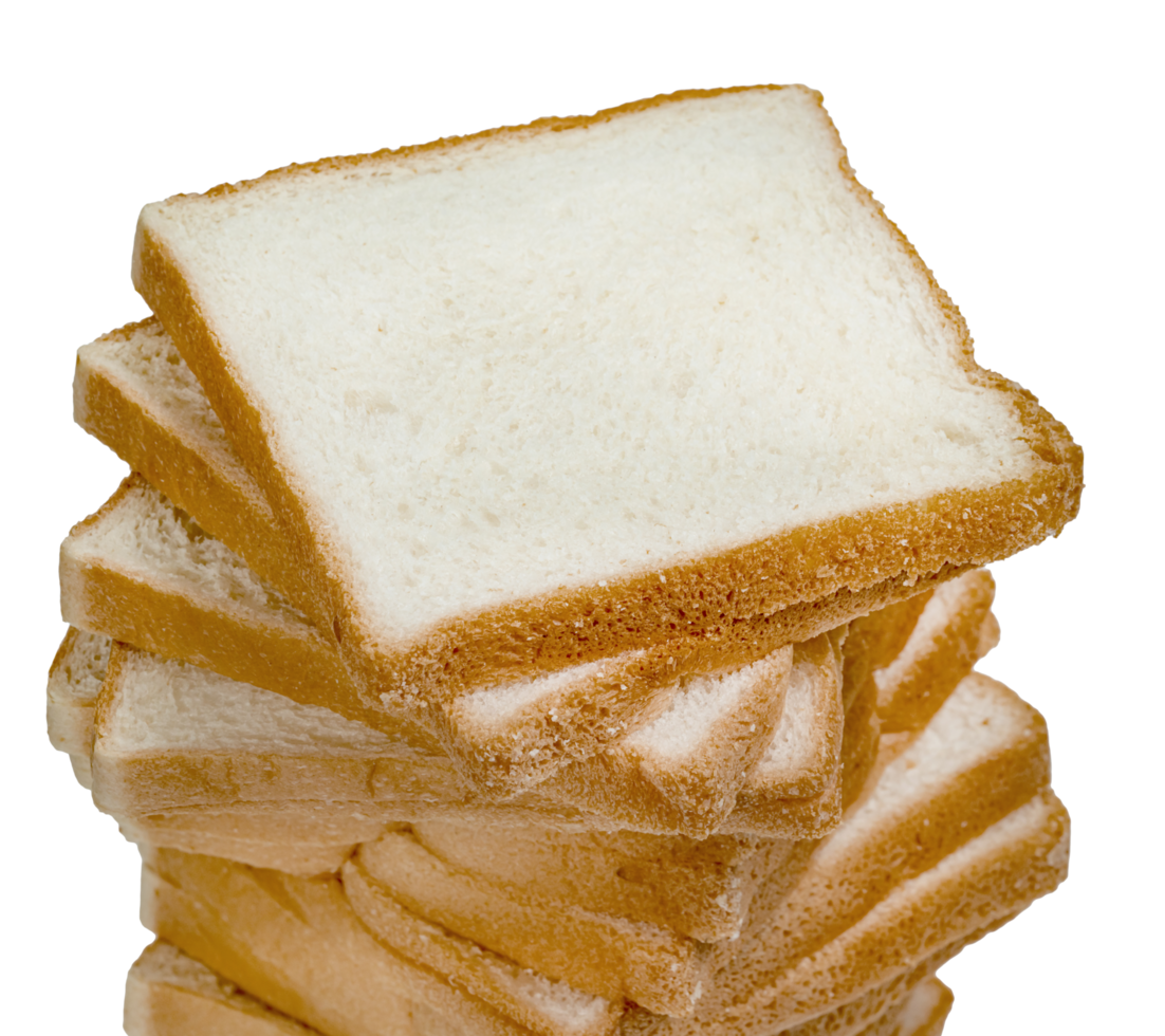 Sliced bread isolated png