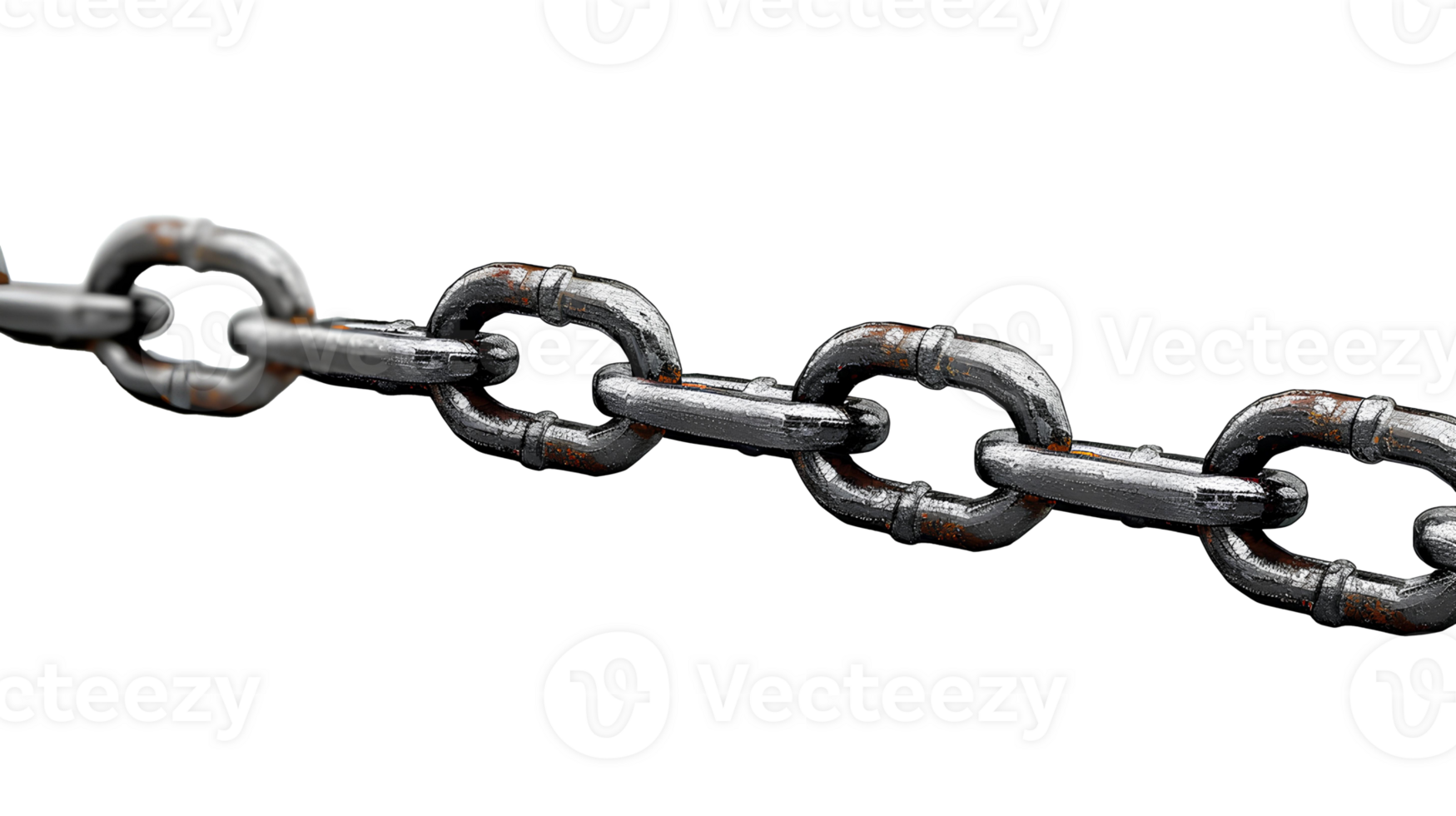 AI generated Chain PNG . stainless steel chain isolated. Metal chain PNG. Iron chain. Chrome chain PNG. Chain top view png. chain flat lay png