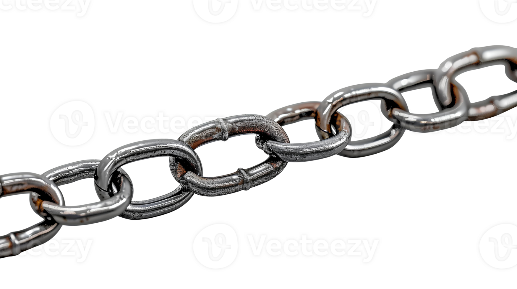 AI generated Chain PNG . stainless steel chain isolated. Metal chain PNG. Iron chain. Chrome chain PNG. Chain top view png. chain flat lay png