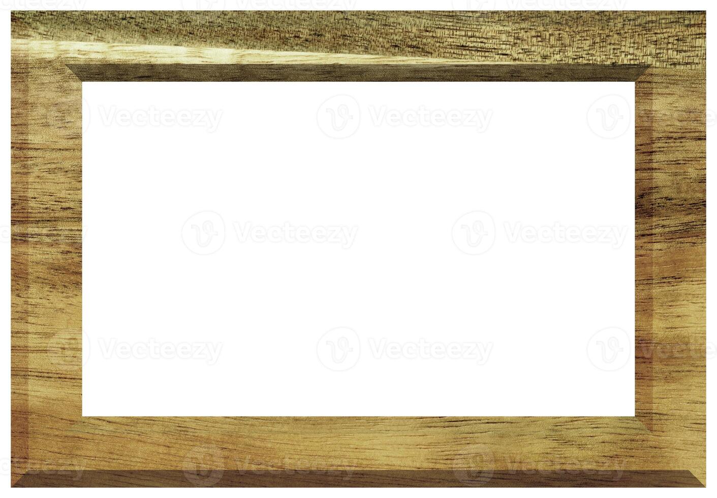 Brown wooden frame for paintings and photos