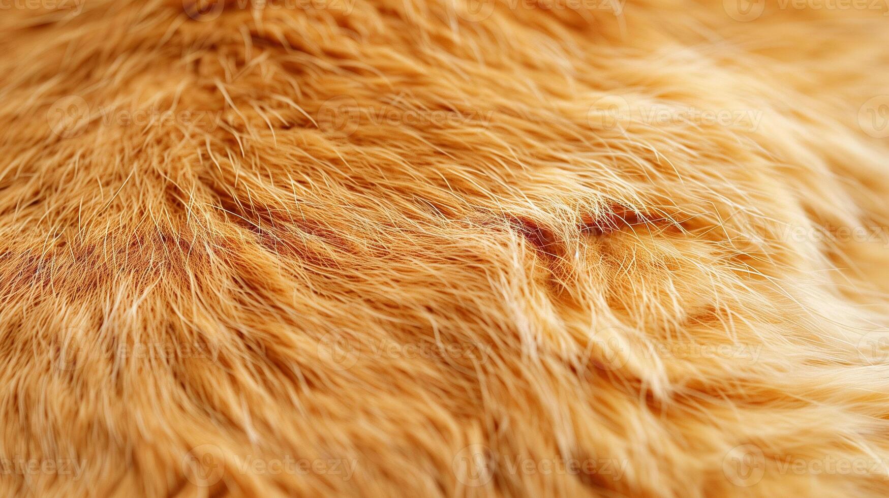AI generated a light orange fawn color fur photo