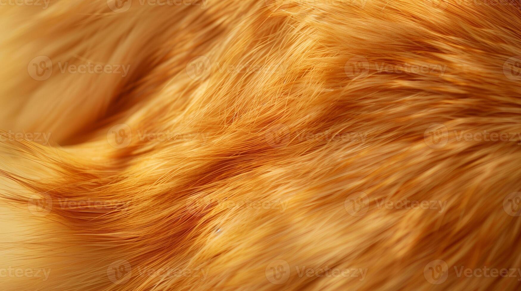 AI generated a light orange fawn color fur photo