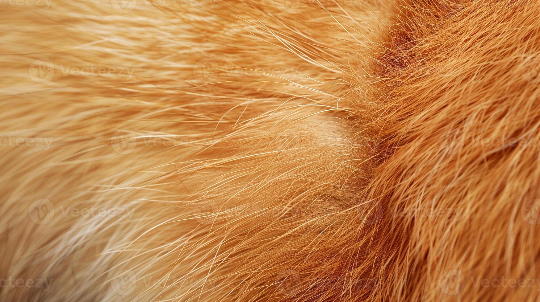 AI generated a light orange fawn color fur photo