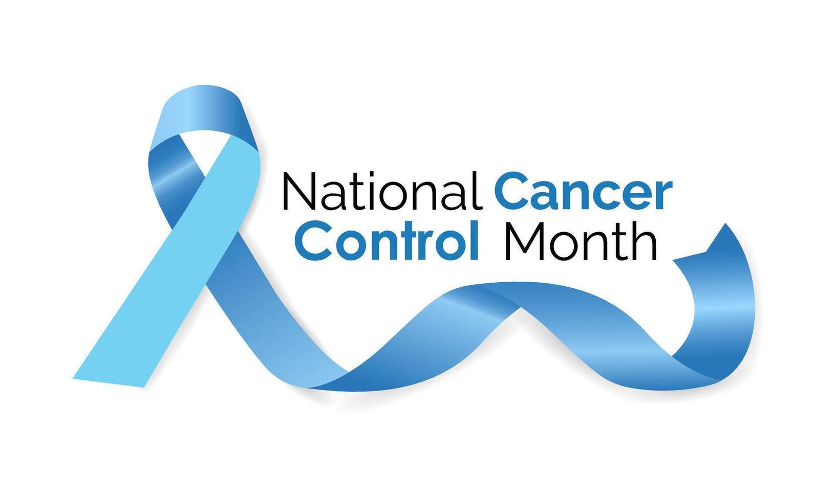 National Cancer Control Month observed in April every year. Vector Illustration . Banner poster, flyer and background design.