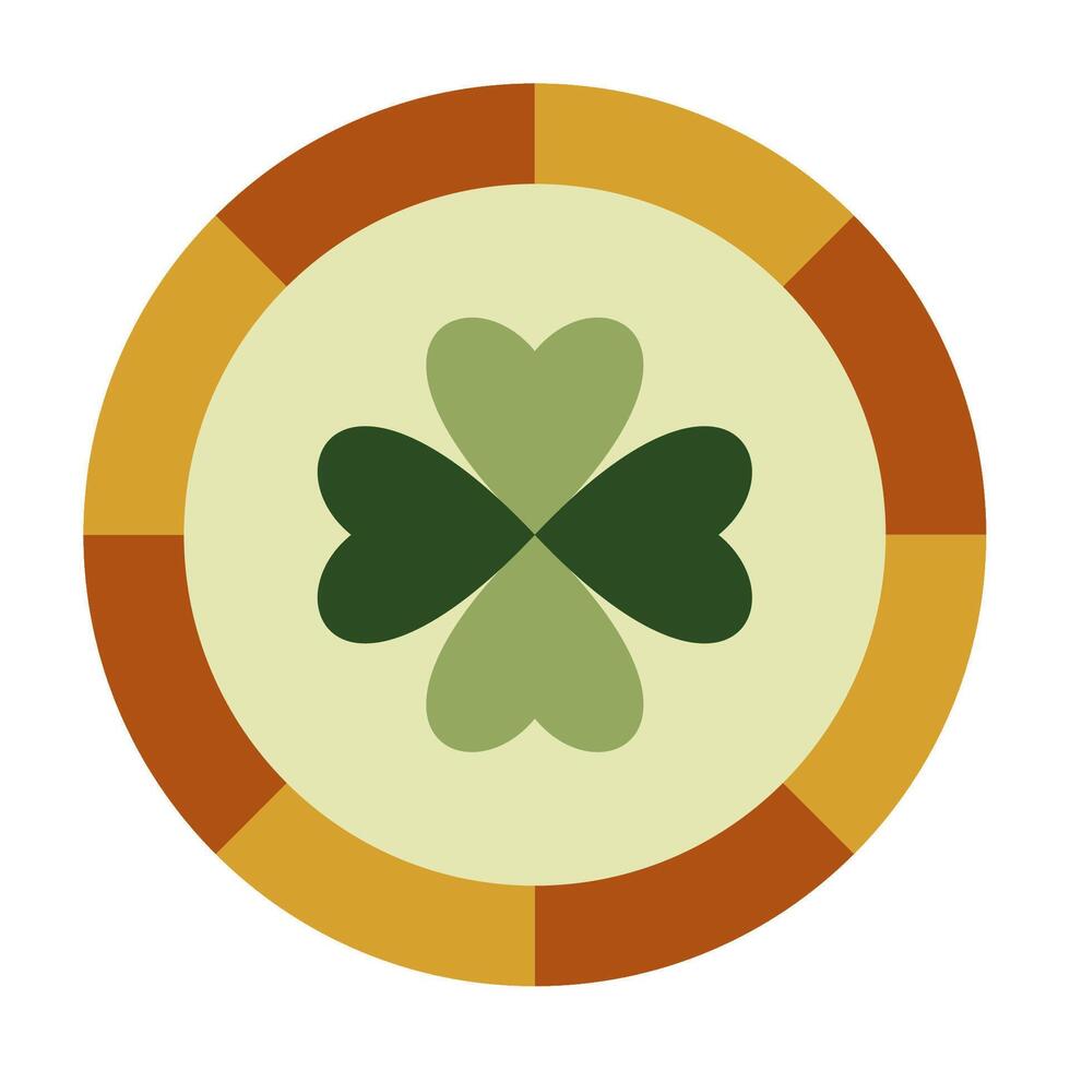 Lucky Coin icon for web, app, infographic, etc vector