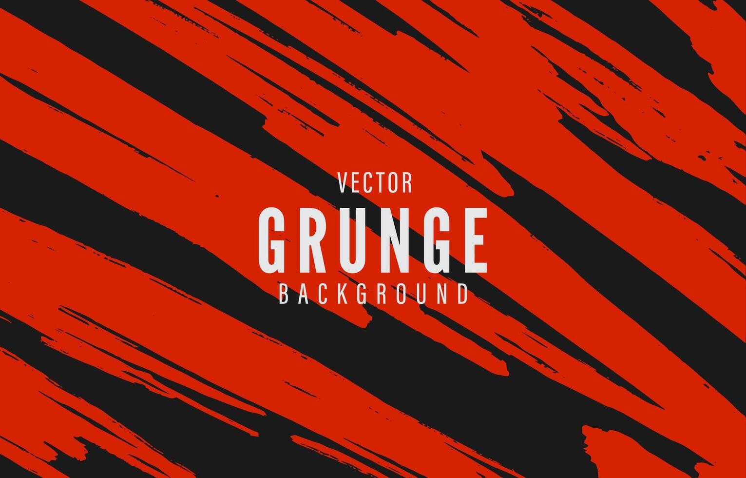 Vector grunge in red background