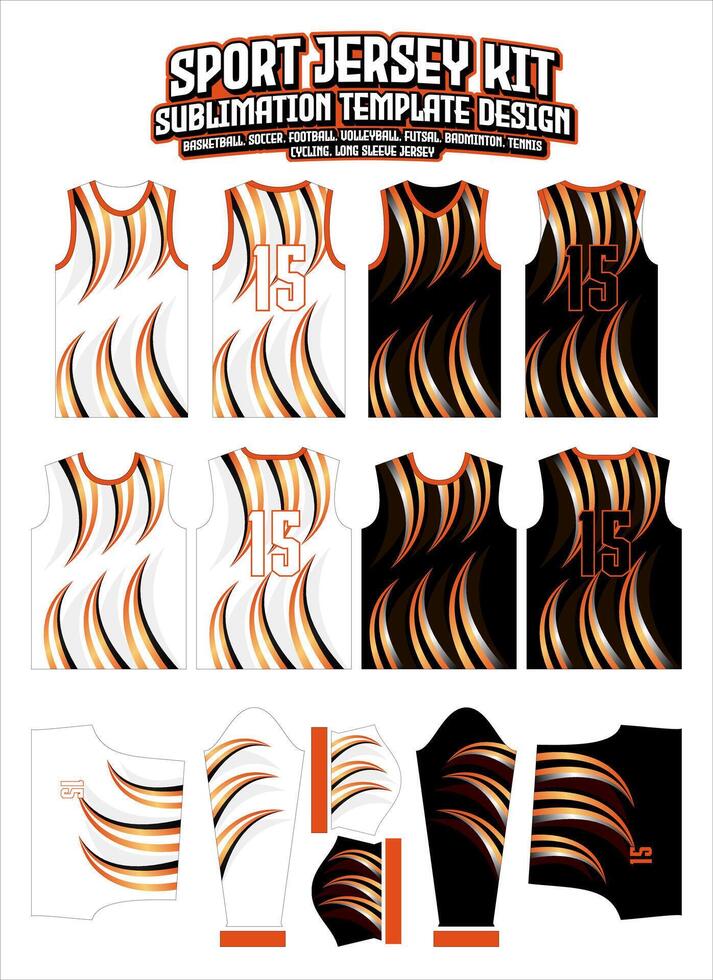 claws curves gradient Jersey Apparel Sports Wear print pattern vector