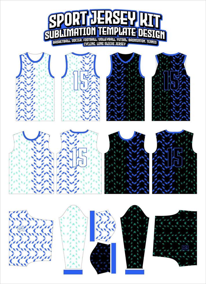 violet gradient Jersey Apparel Sports Wear print pattern vector