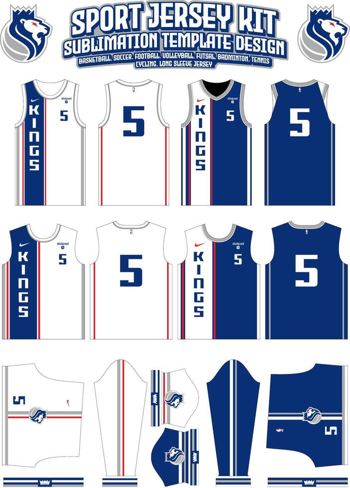 sacramento kings basketball jersey city edition 2023-2024 vector
