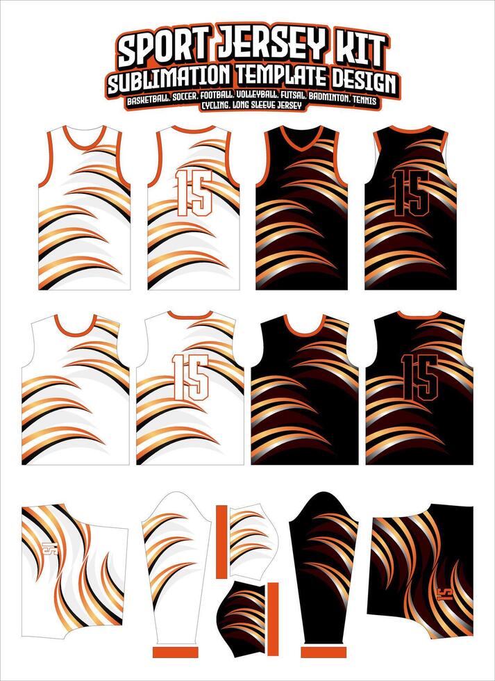 yellow claws curves gradient Jersey Apparel Sports Wear print pattern vector