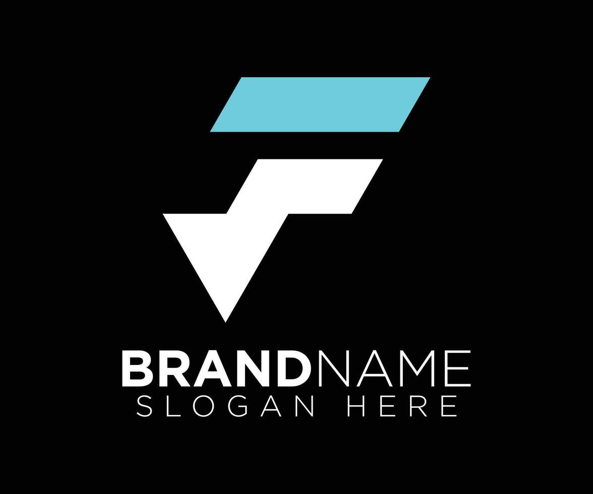 F S logo design vector template