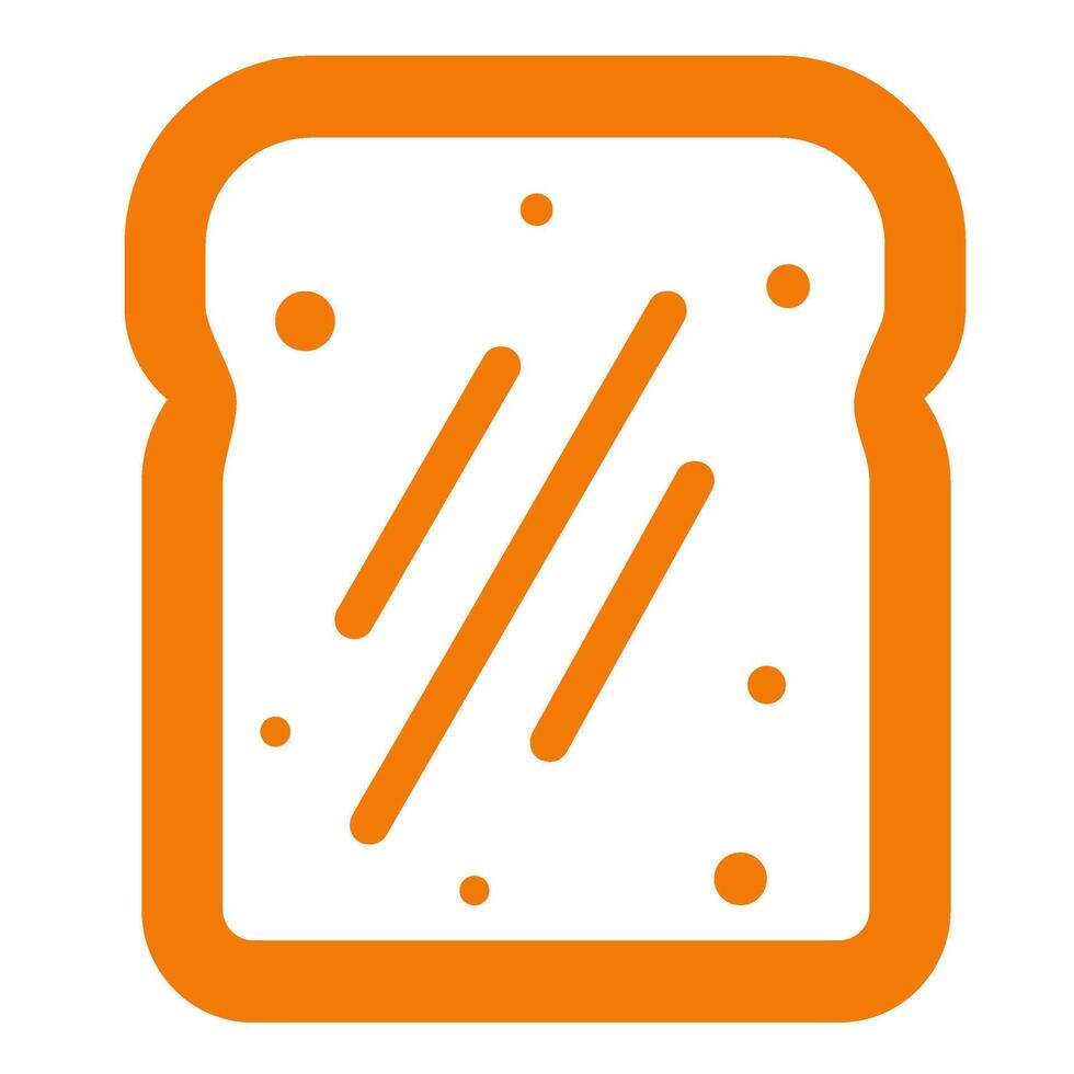 pan, bollo, pan, panadería logo diseño en un minimalista estilo. rápido comida icono. vector ilustración.