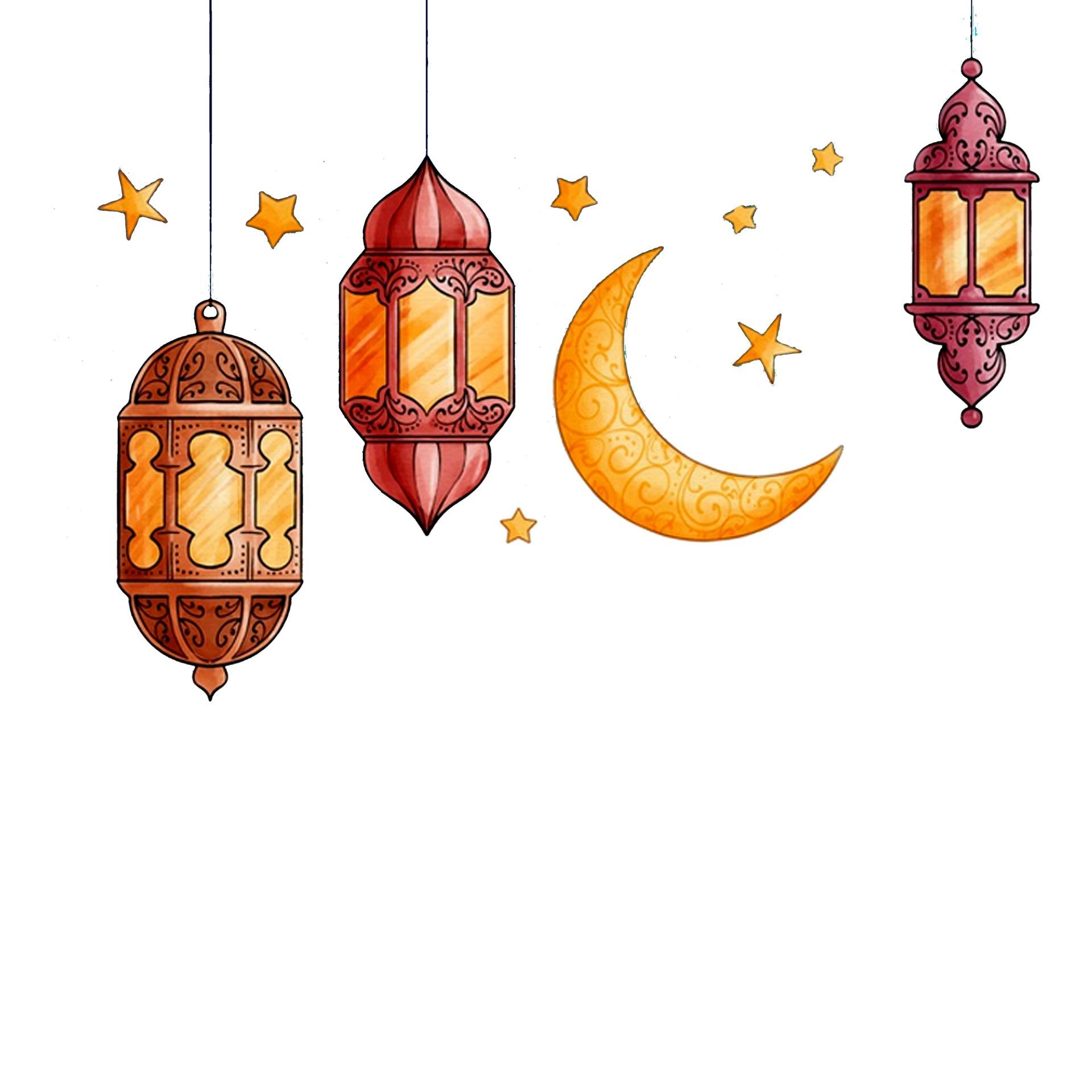 ramadan moon template