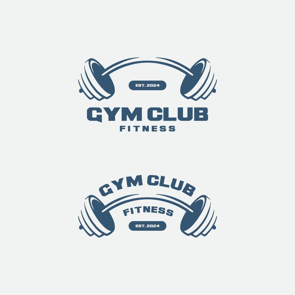 plantilla de diseño de logotipo de gimnasio de fitness vector