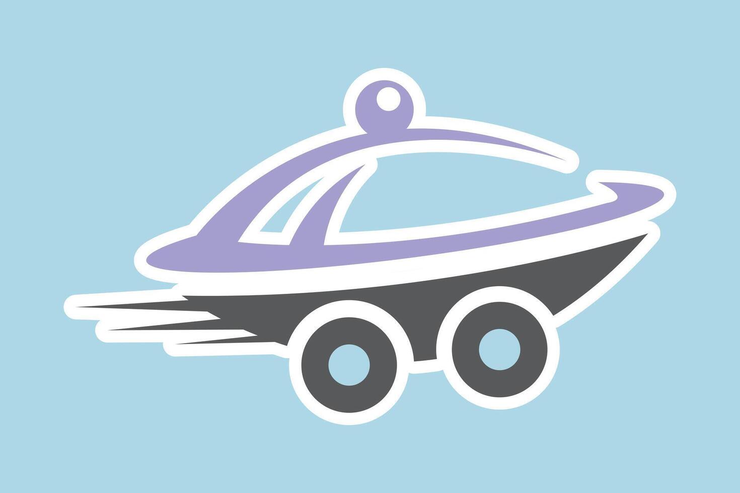 Food delivery sticker logo design. Fast delivery service sticker sign. Food delivery vector, delivery logo. vector