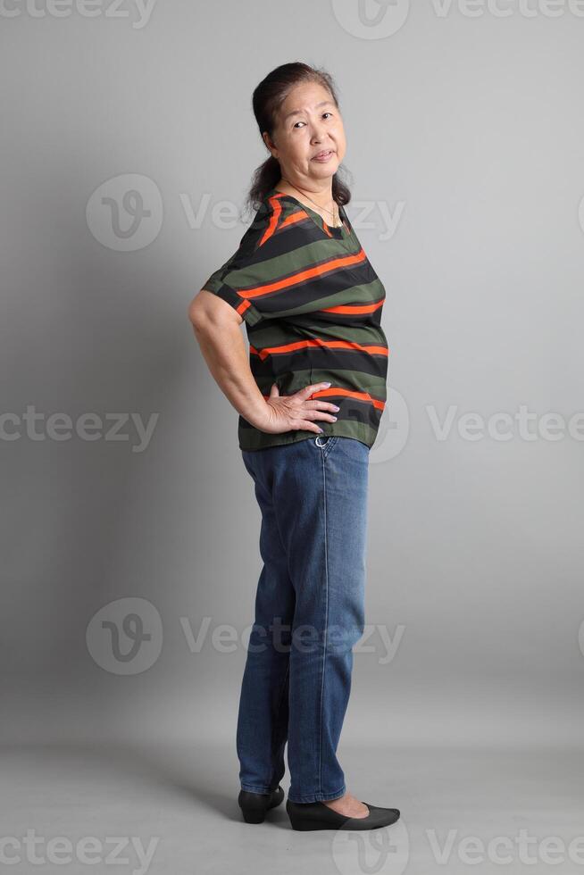 Senior Asian Woman photo