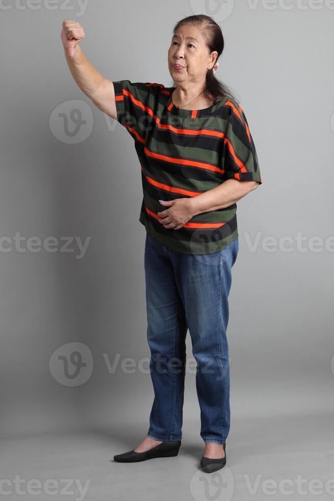 Senior Asian Woman photo