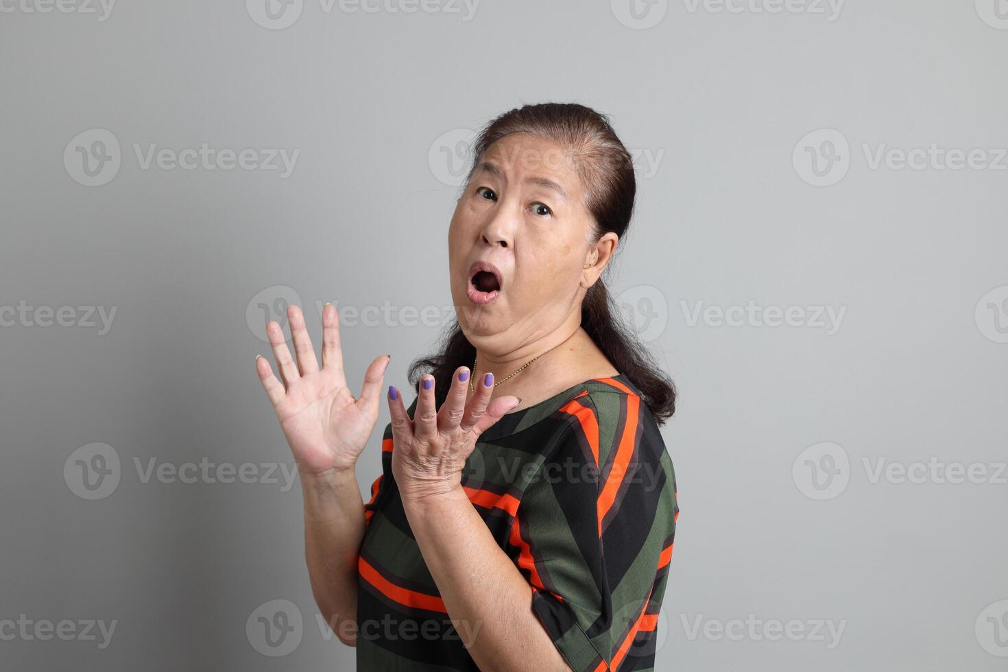 Senior Asian Woman photo