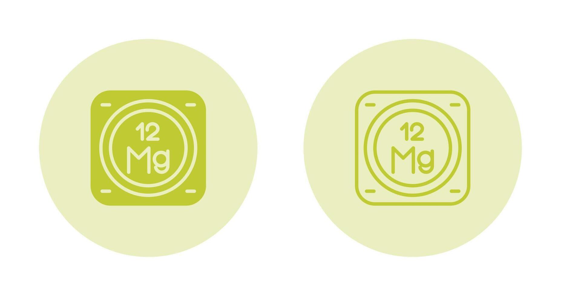 Magnesium Vector Icon