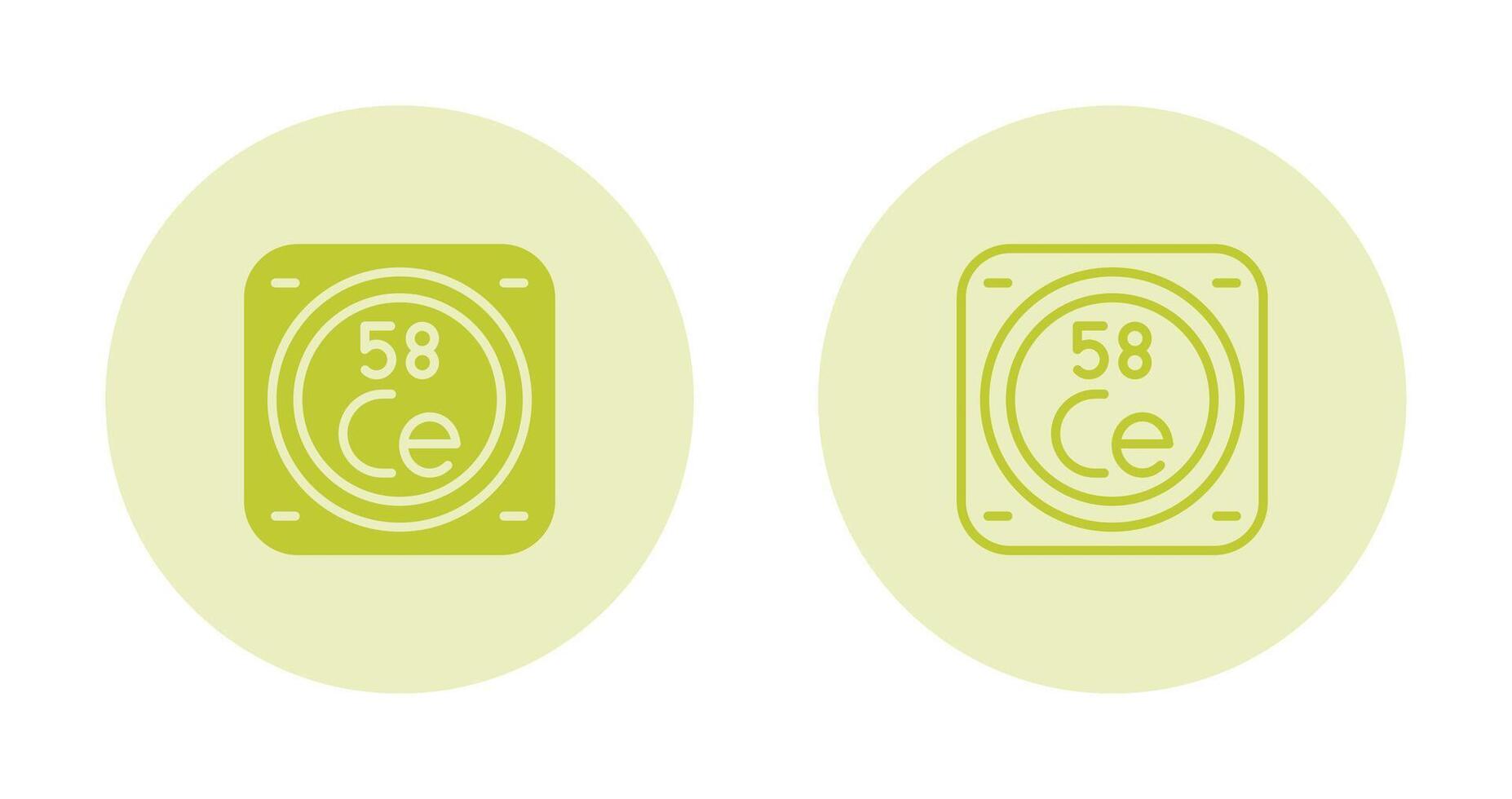 Chemical Element Vector Icon