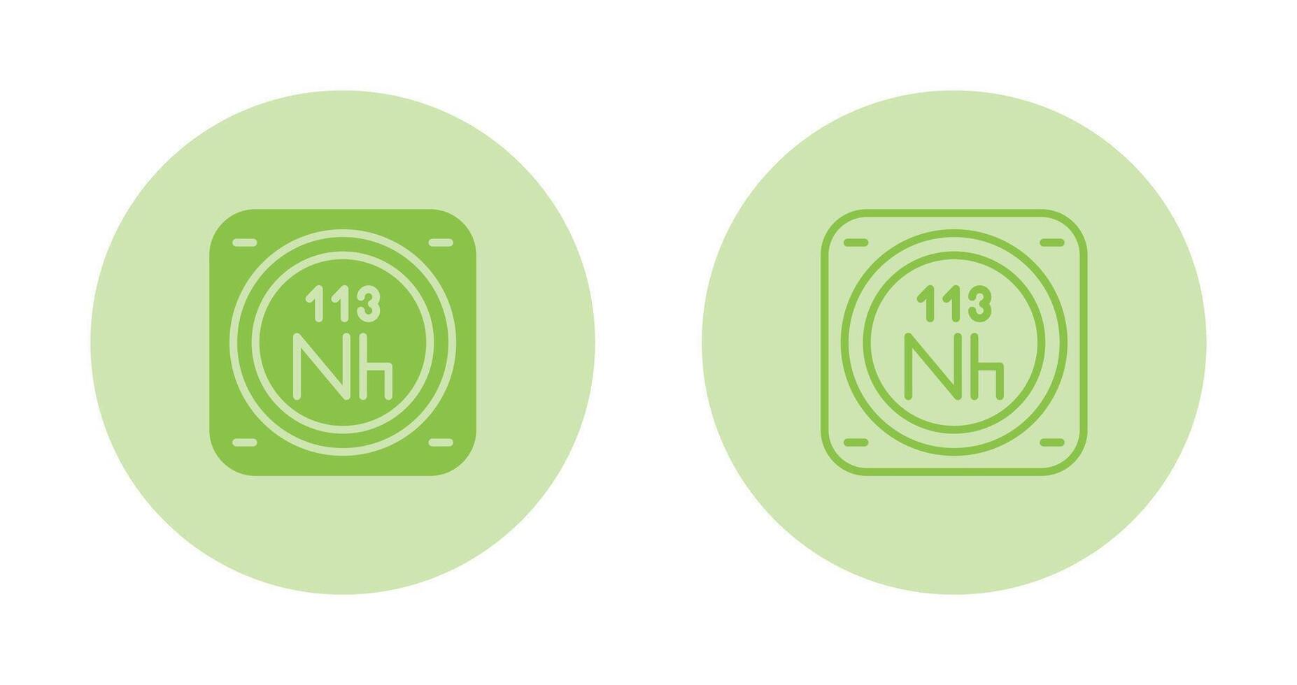 Chemical Element Vector Icon