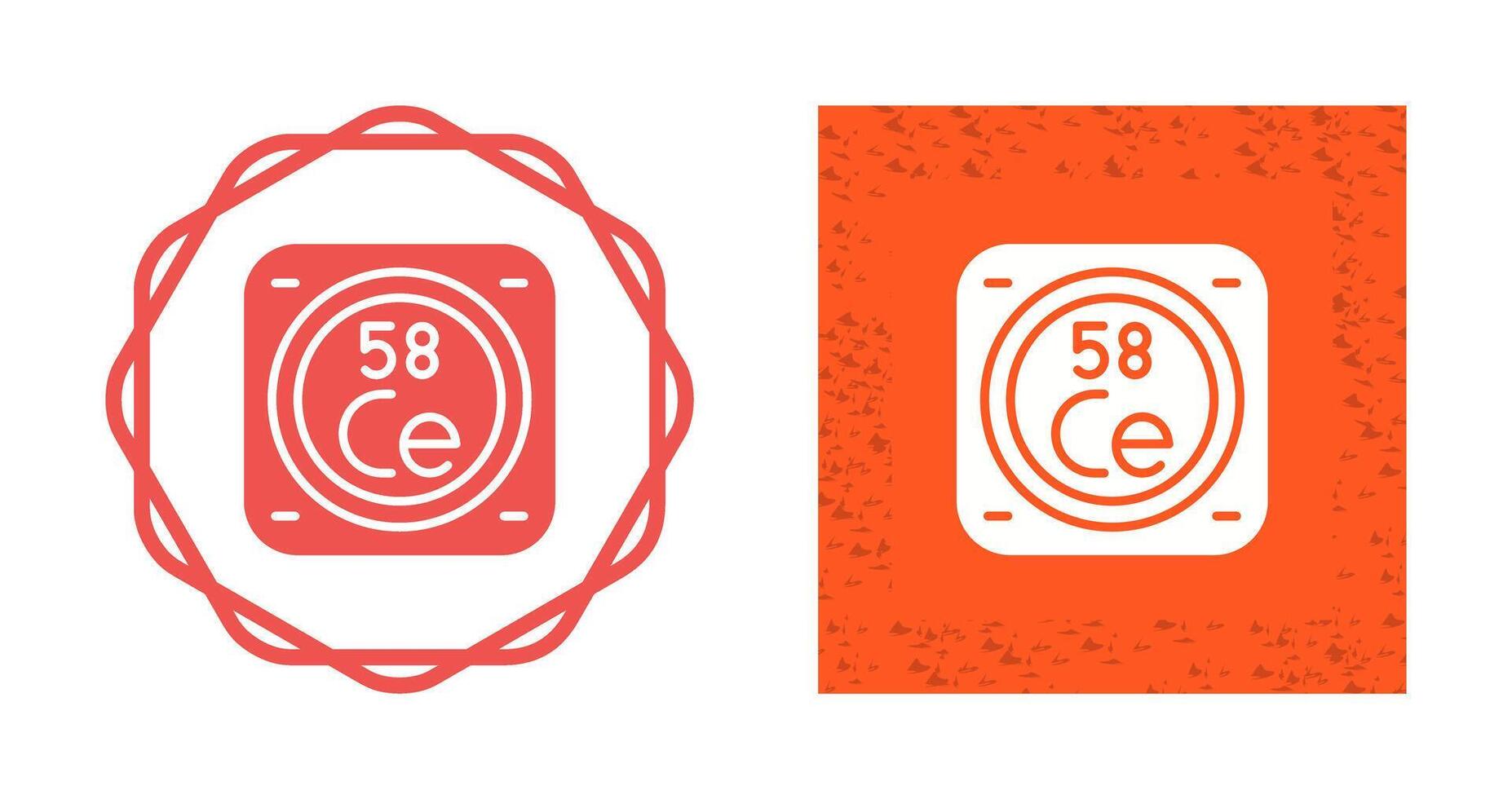 Chemical Element Vector Icon