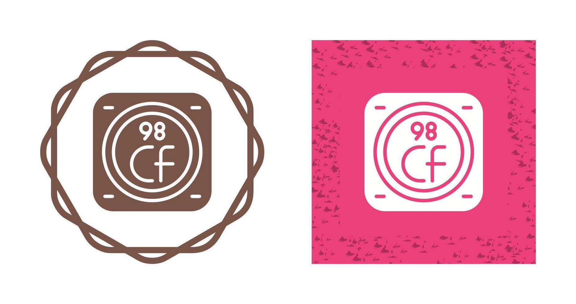 Chemical Element Vector Icon