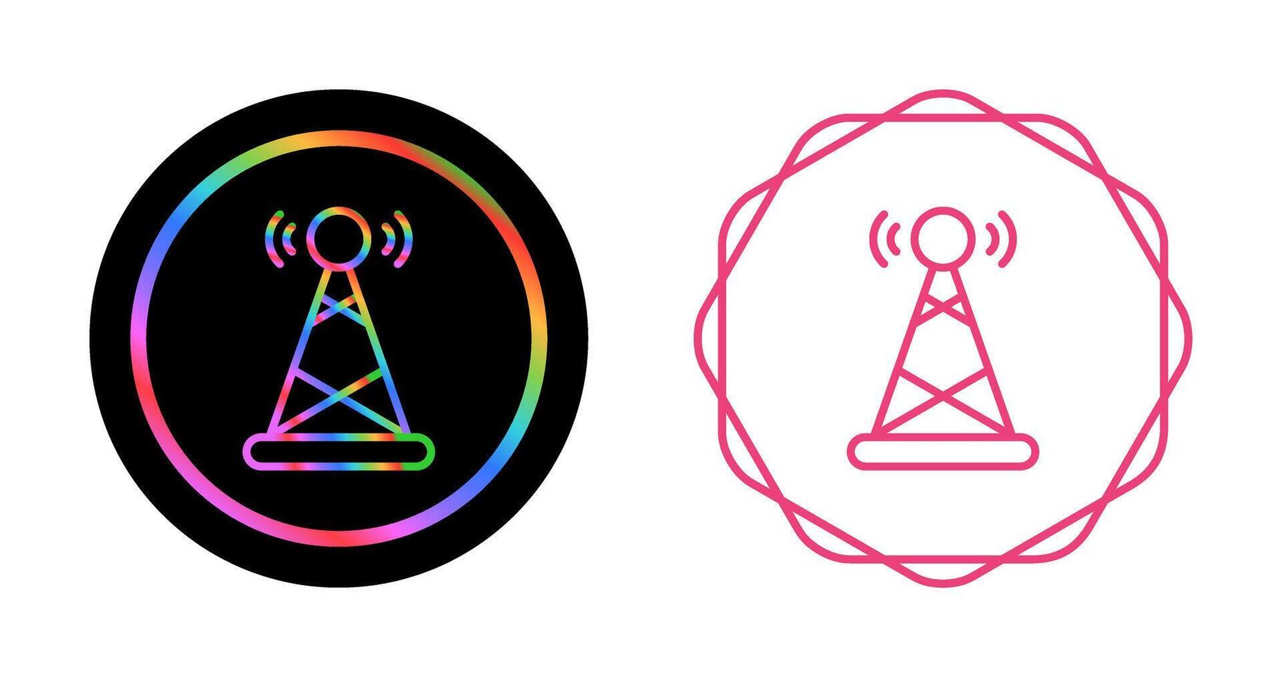 Signal Tower Vector Icon