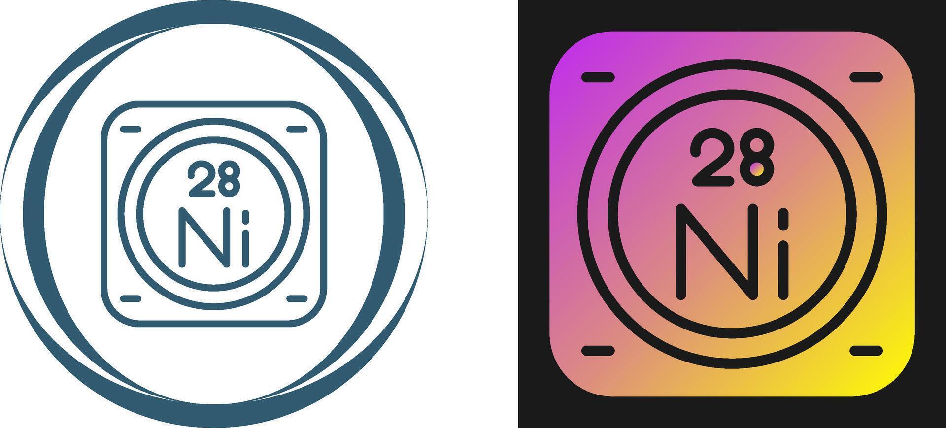 Chemical Element Vector Icon