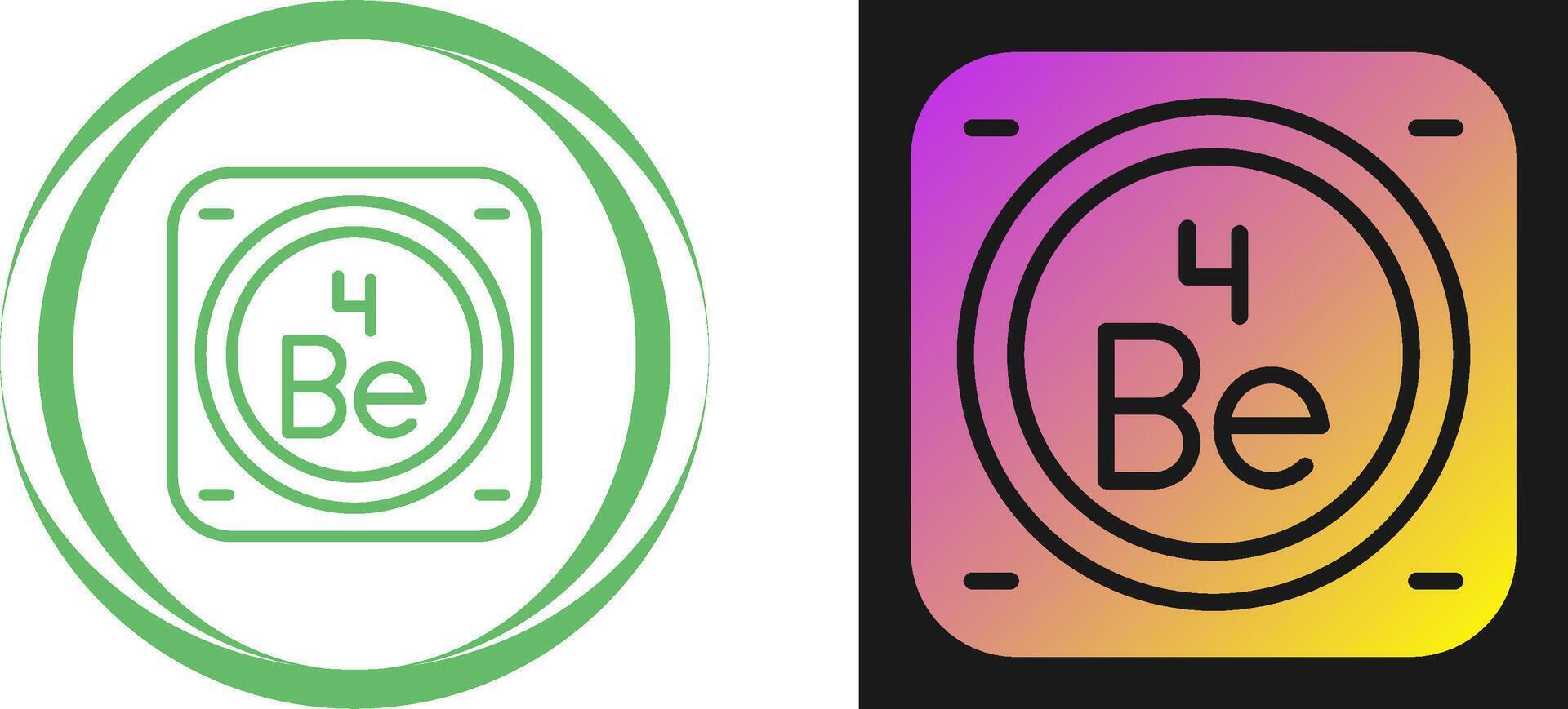 Chemical Element Vector Icon