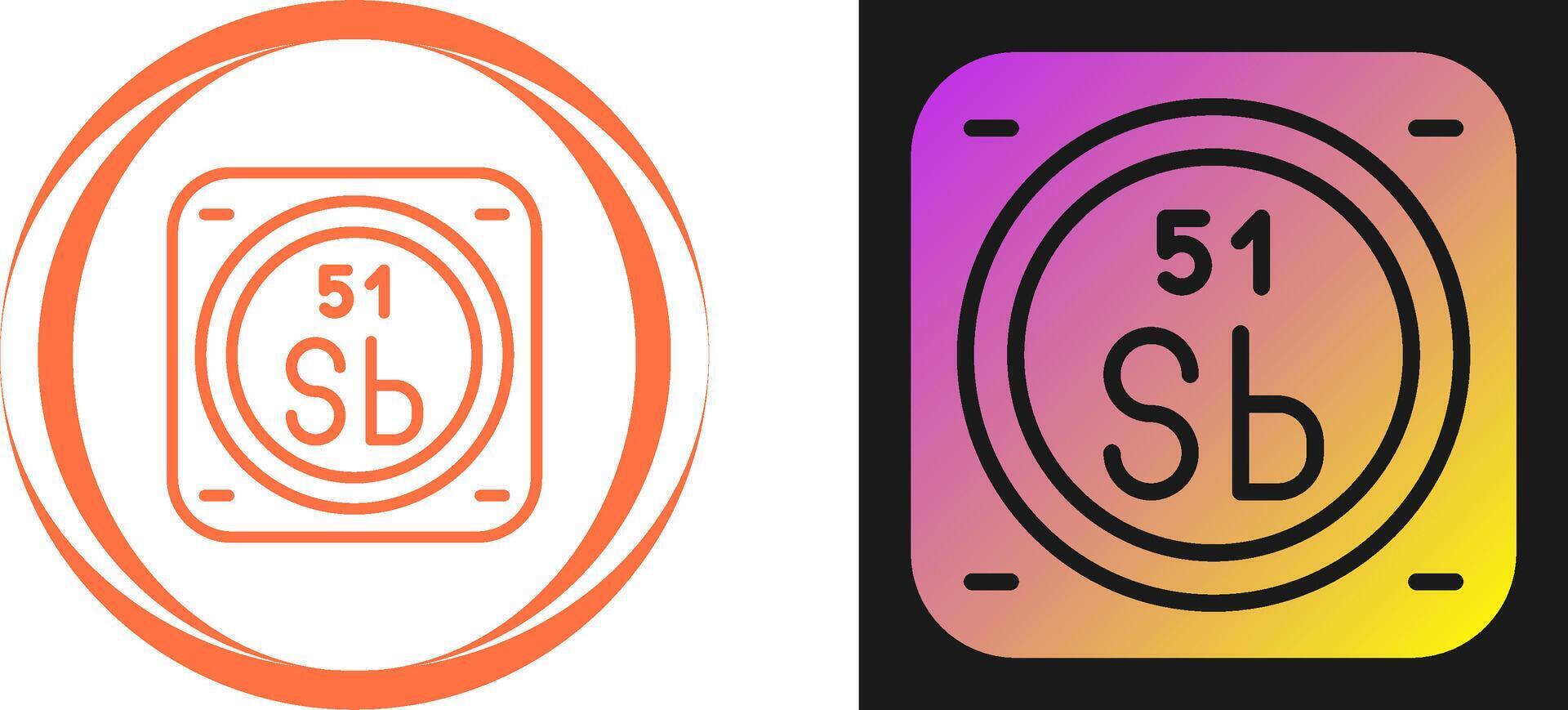Chemical Element Vector Icon