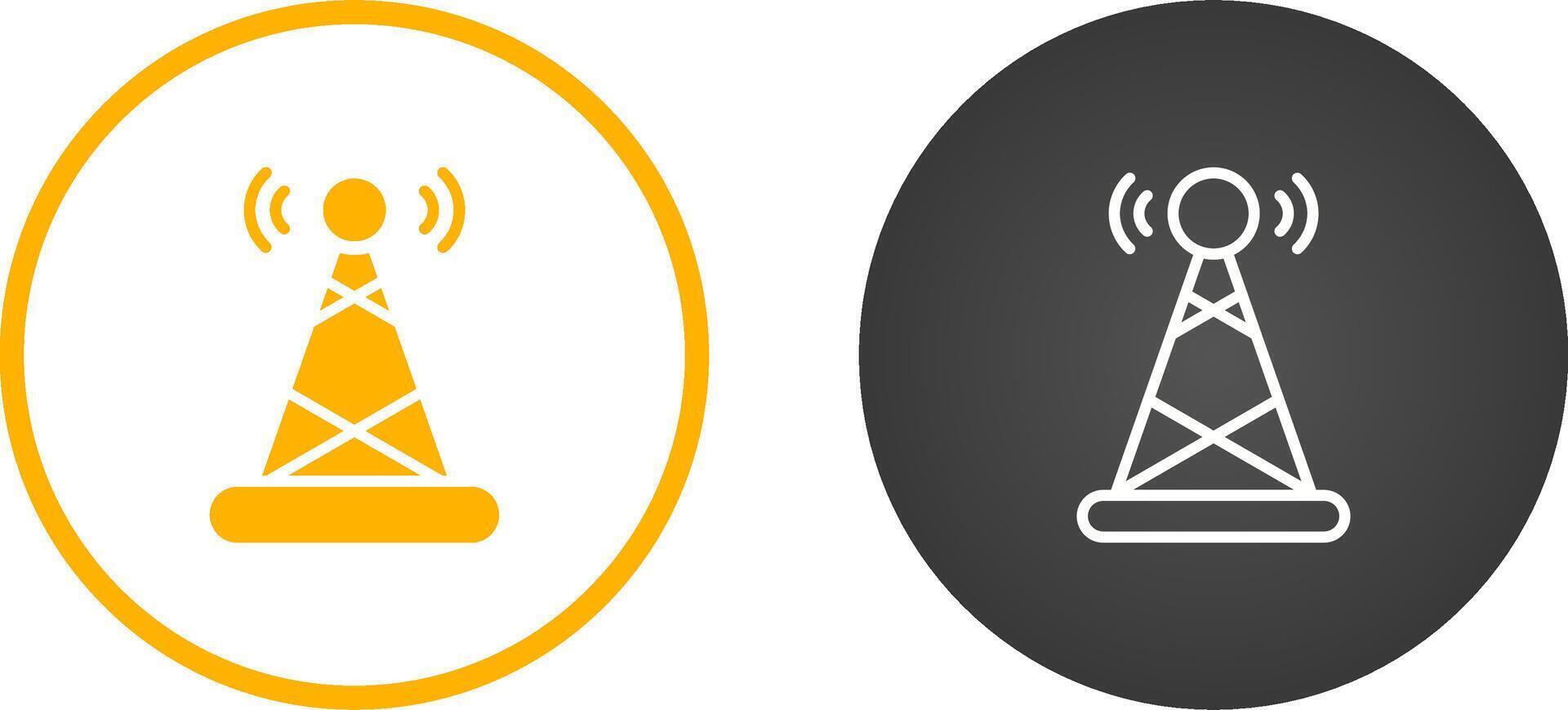 Signal Tower Vector Icon