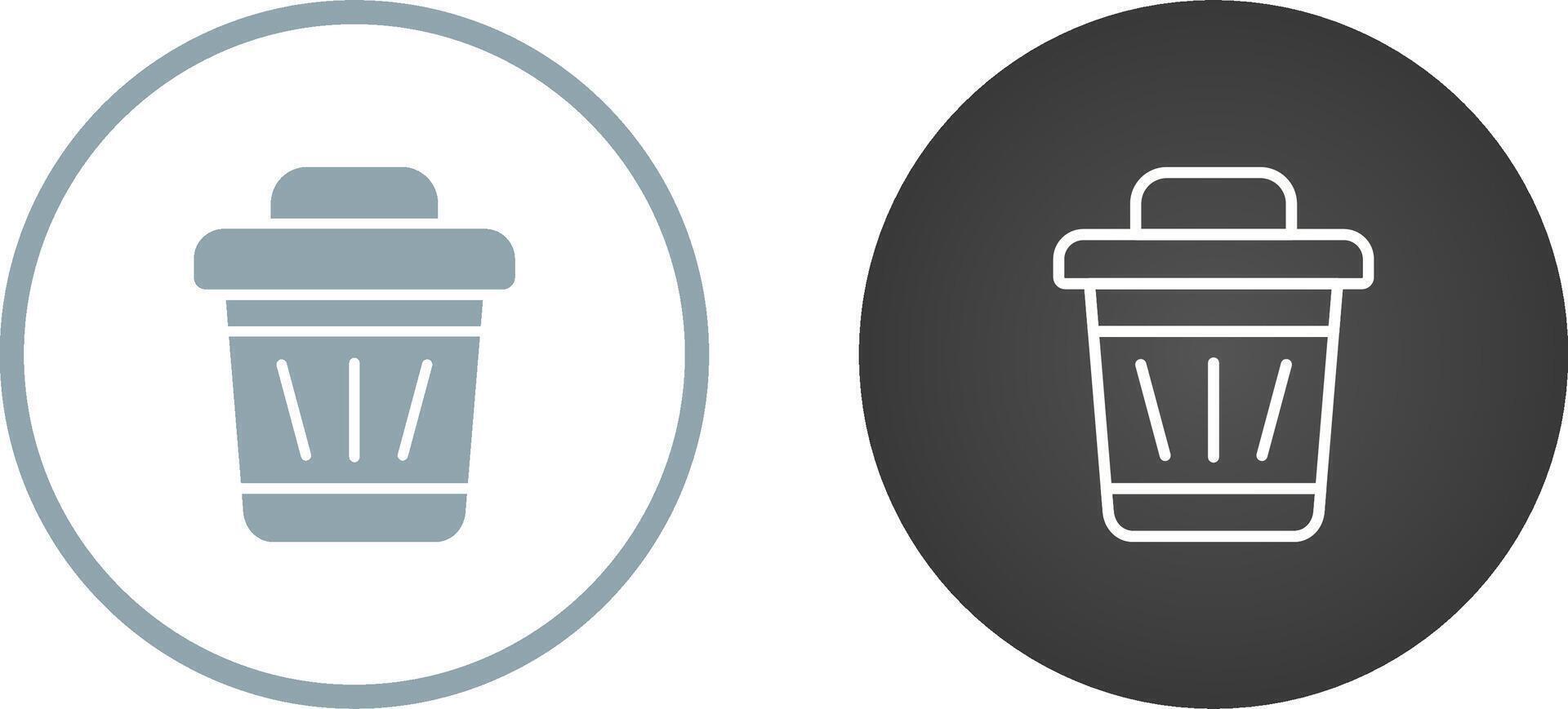 Trash Vector Icon