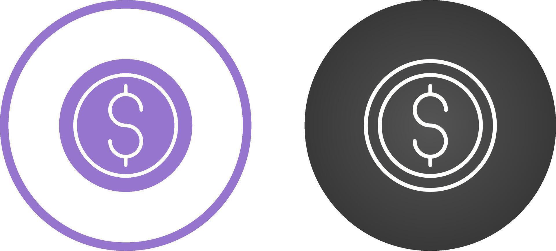 Usd Circle Vector Icon