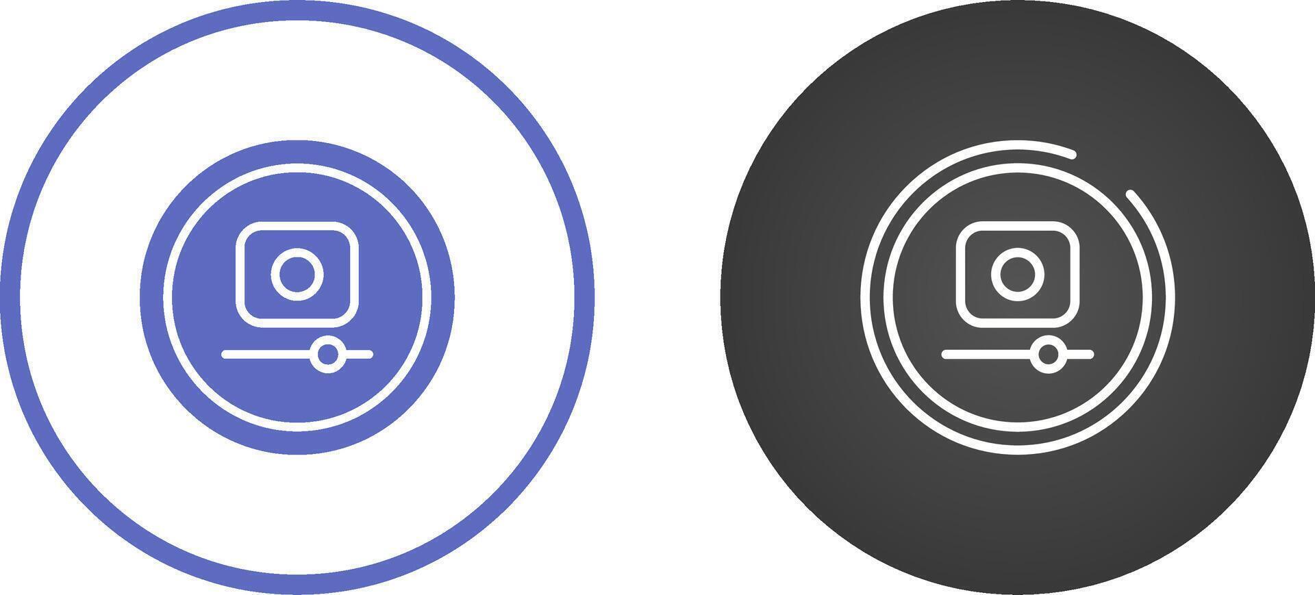 Video Record Button Vector Icon