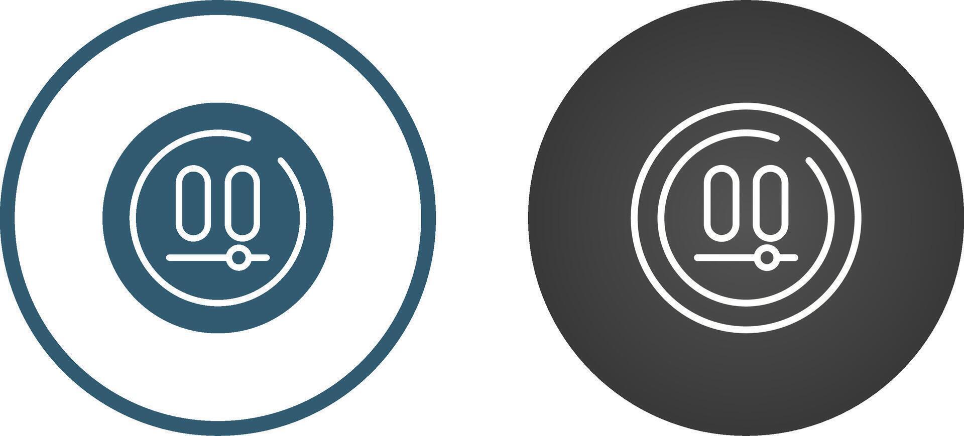 Video Pause Circle Vector Icon