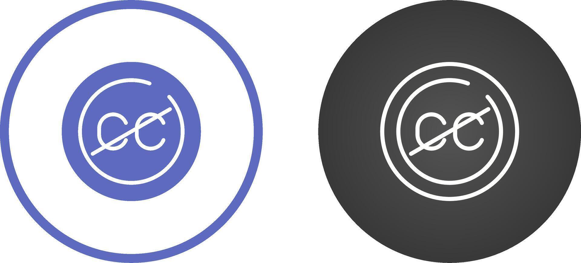 Closed Captions Circle Vector Icon