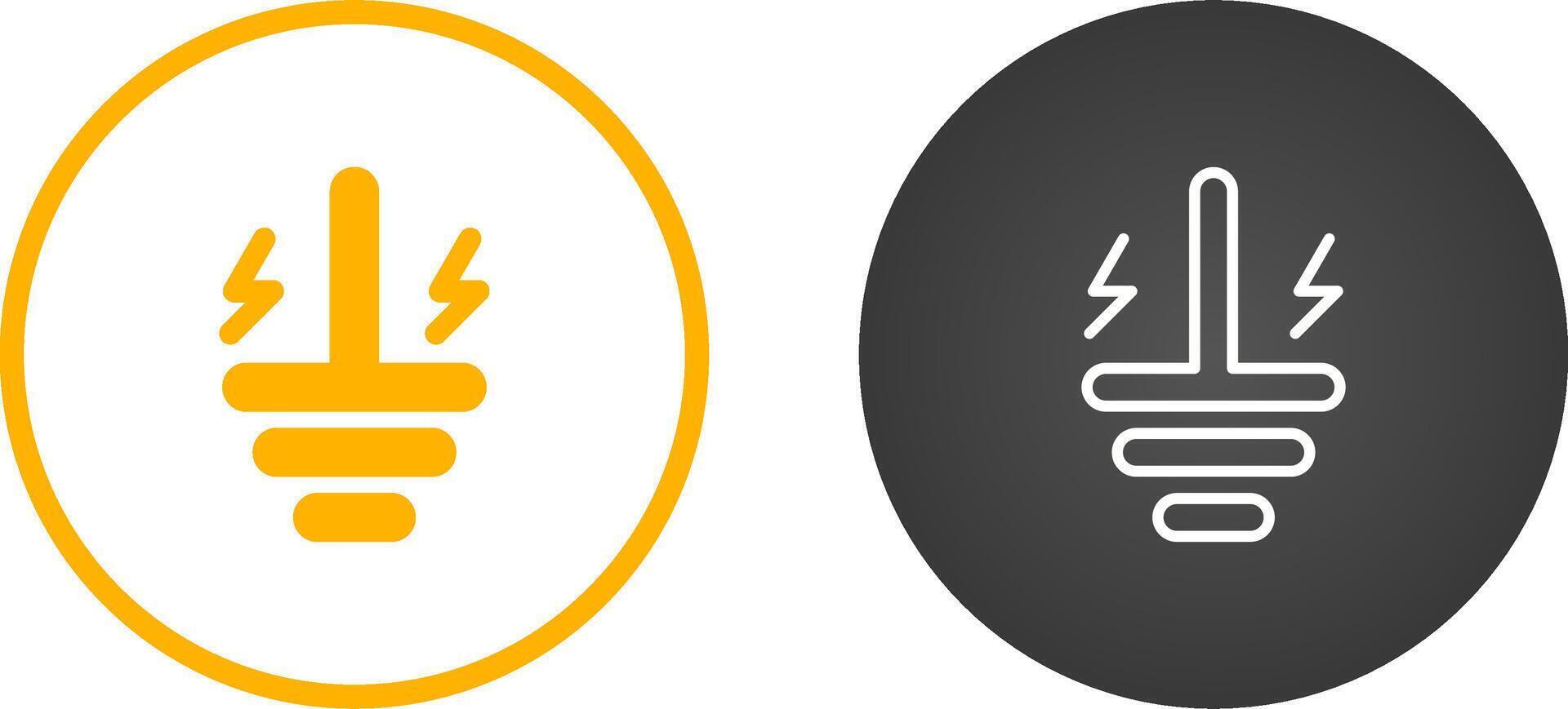 Grounding Strap Vector Icon