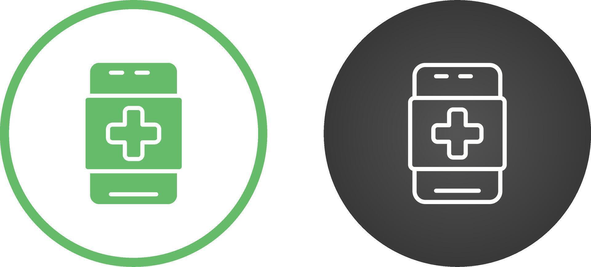 Medical App Vector Icon