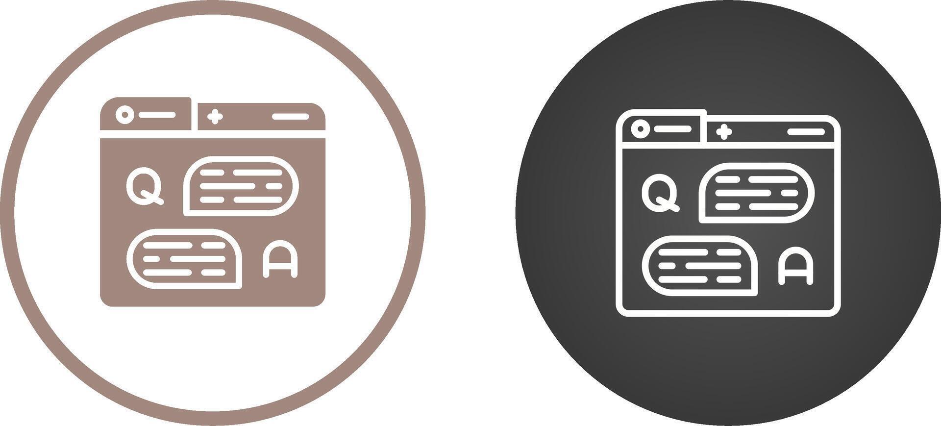 Forum Vector Icon