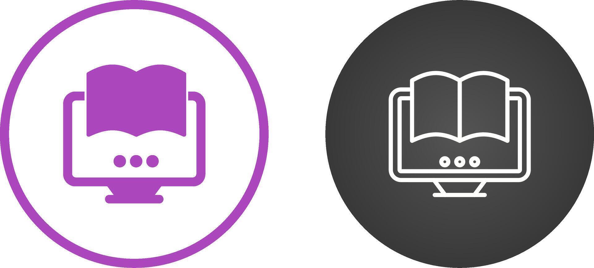 Manual Book Vector Icon