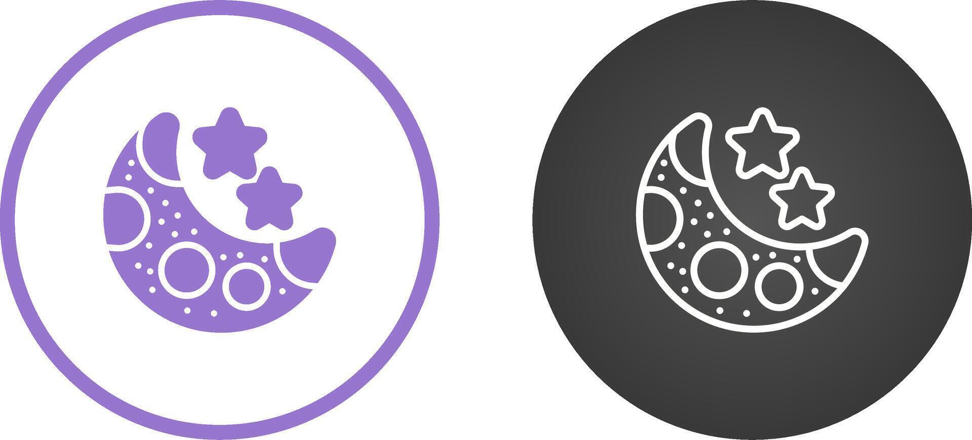 Moon Vector Icon