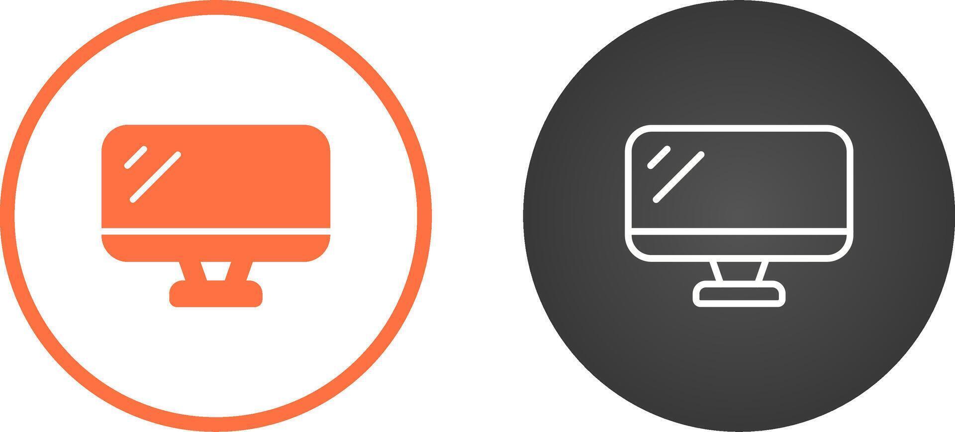 Monitor Vector Icon