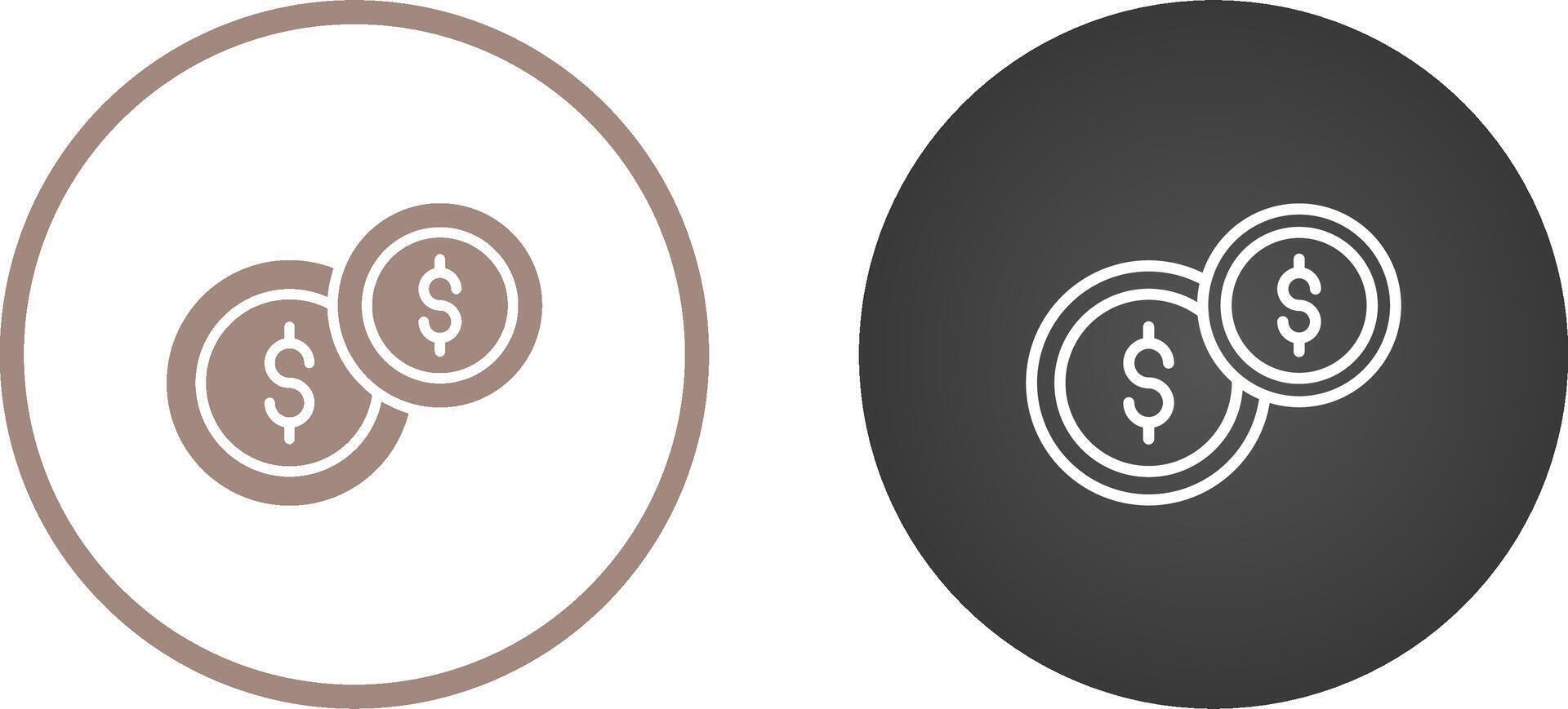 Coins Vector Icon