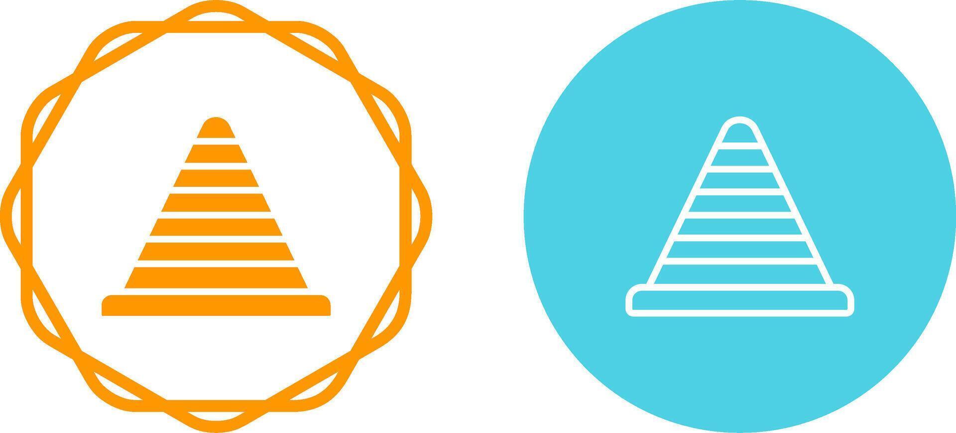 Traffic cone Vector Icon