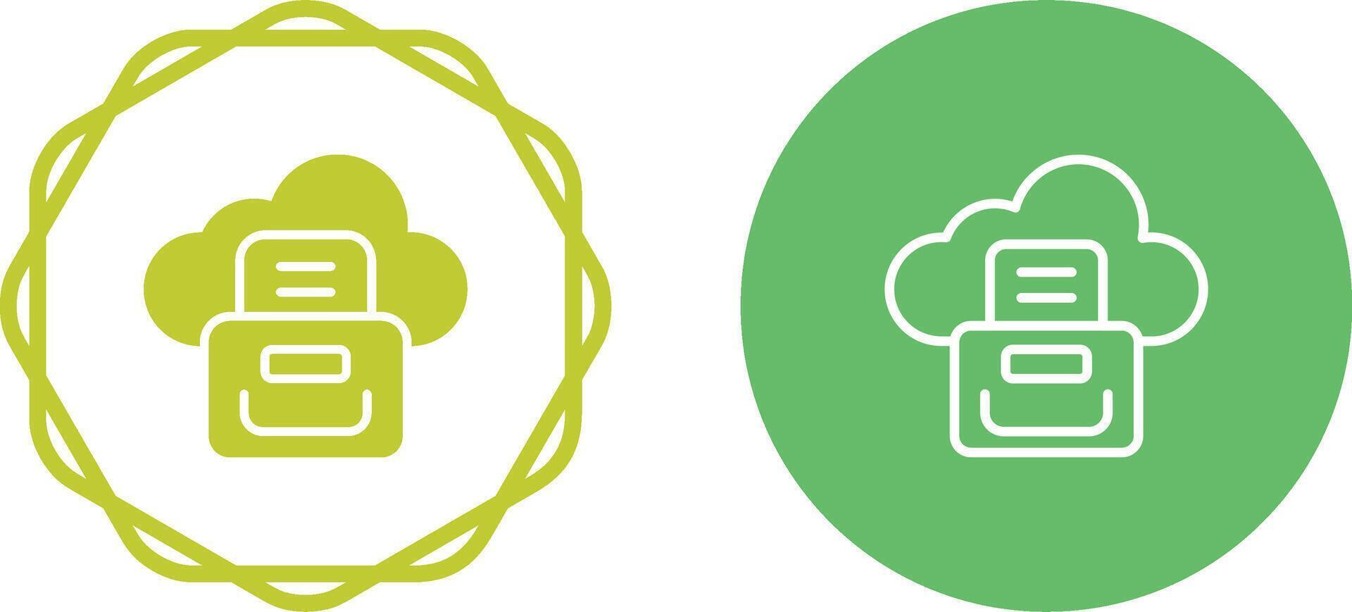 Cloud Compliance Vector Icon