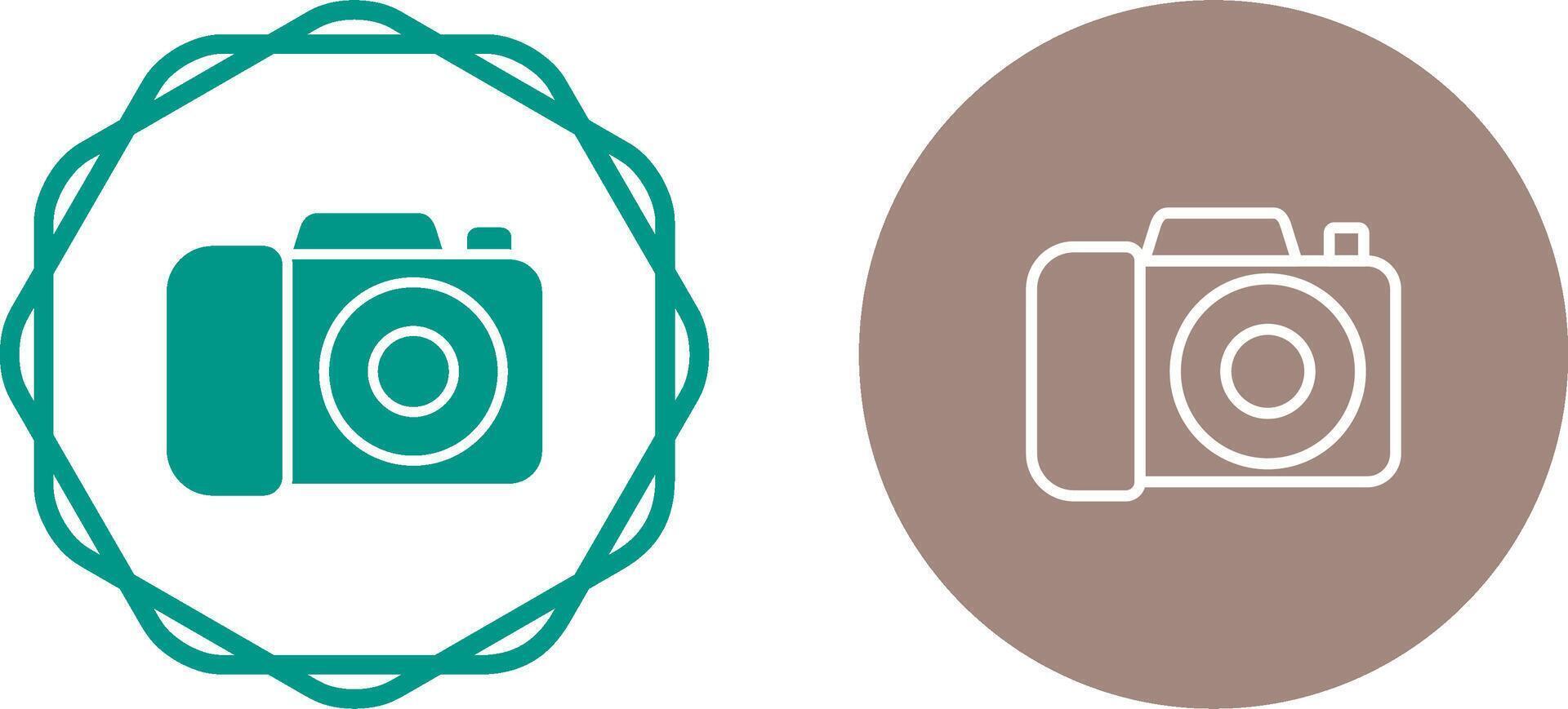 DSLR Camera Vector Icon
