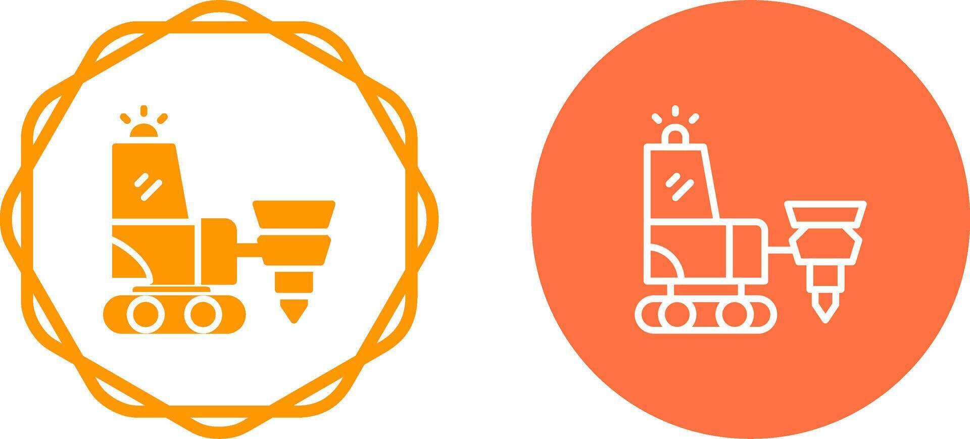 Drilling Machine Vector Icon