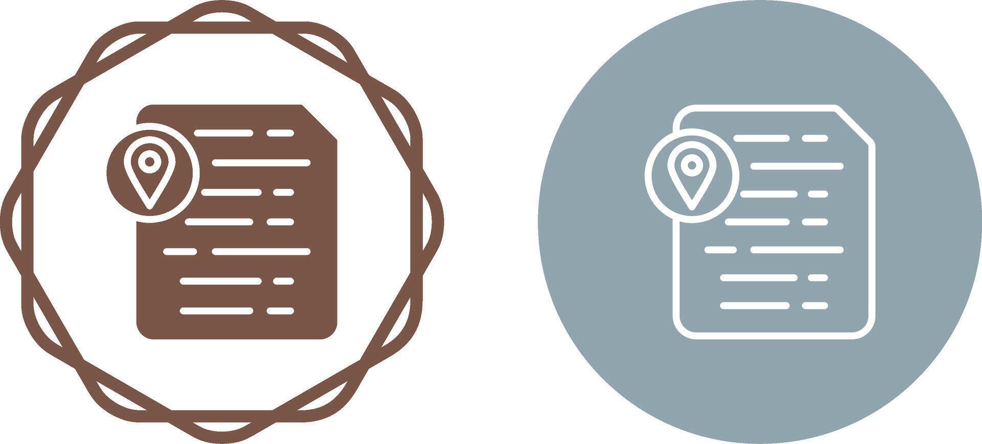 Document Insert Placeholde Vector Icon