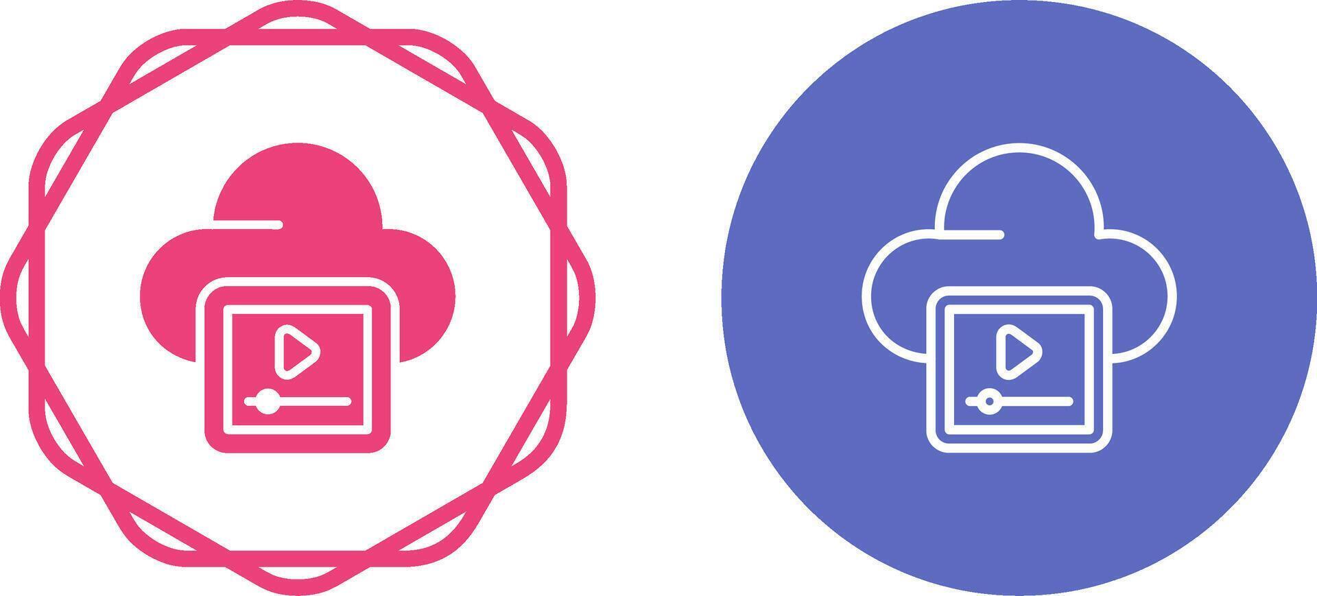 Video Hosting Vector Icon